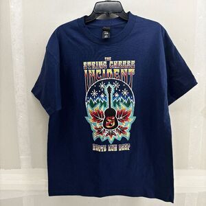 String Cheese Incident Roots Run Deep 2011 Tour T-Shirt Men's XL Snow Guitar